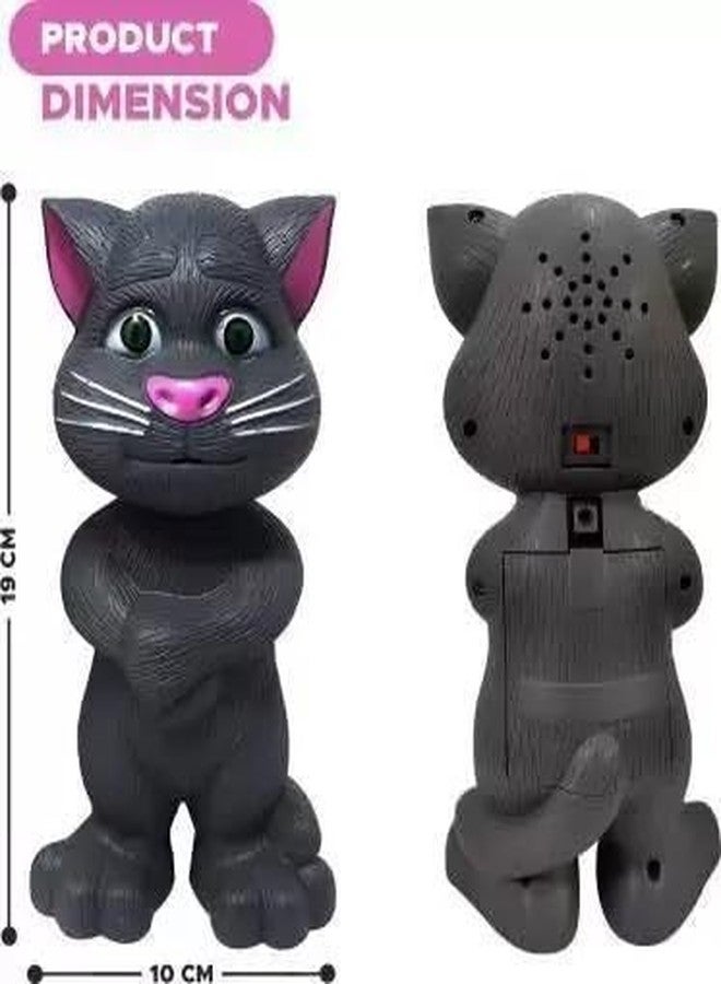 HDA GROUP Musical Sound Toy Talking Tomm Cate for Kids 3+ Years | Fun & Educational Musical Learning Toy with Lights & Sounds - Encourages Creativity, Hand-Eye Coordination (Multicolor) - Image 5